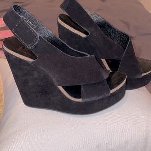 Pedro Garcia Suede Wedges